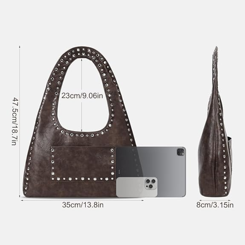 Bolsa de Ombro Vintage Boho Taxas