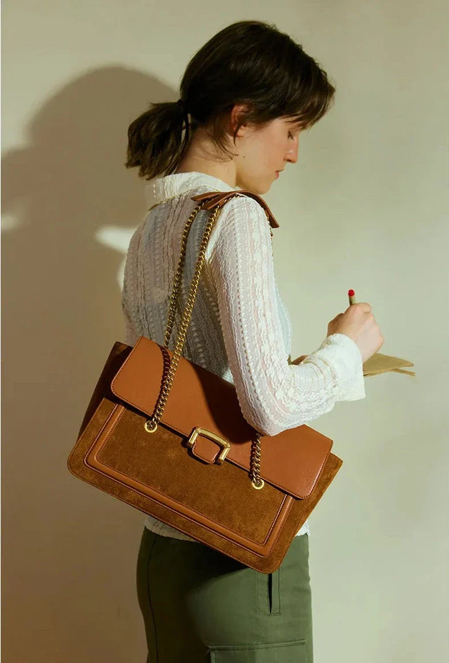 Bolsa Couro Legítimo Marlene