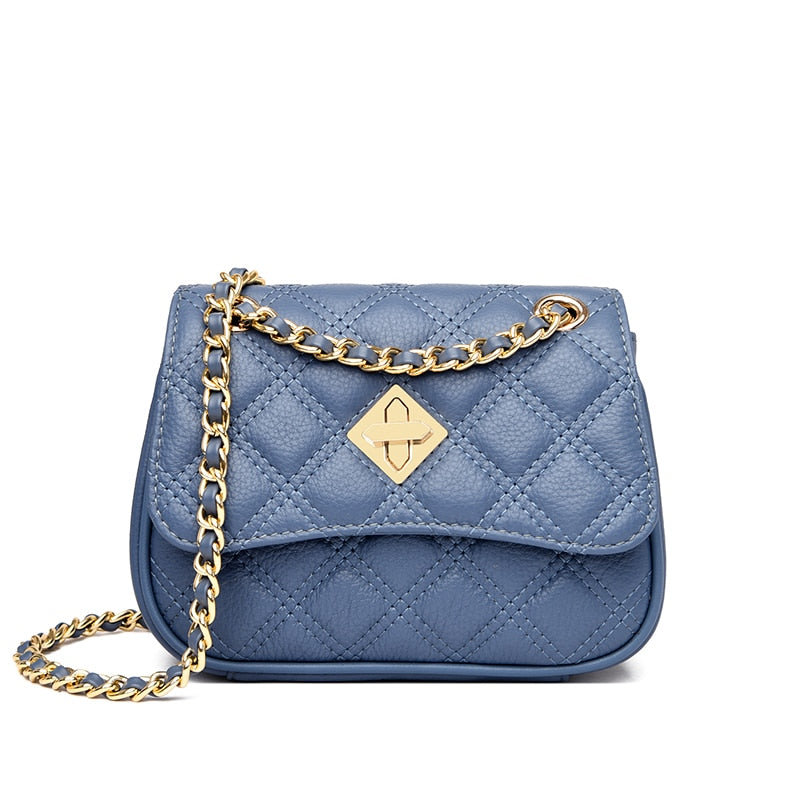 Bolsa Tiracolo Pequena Couro Legítimo Joana