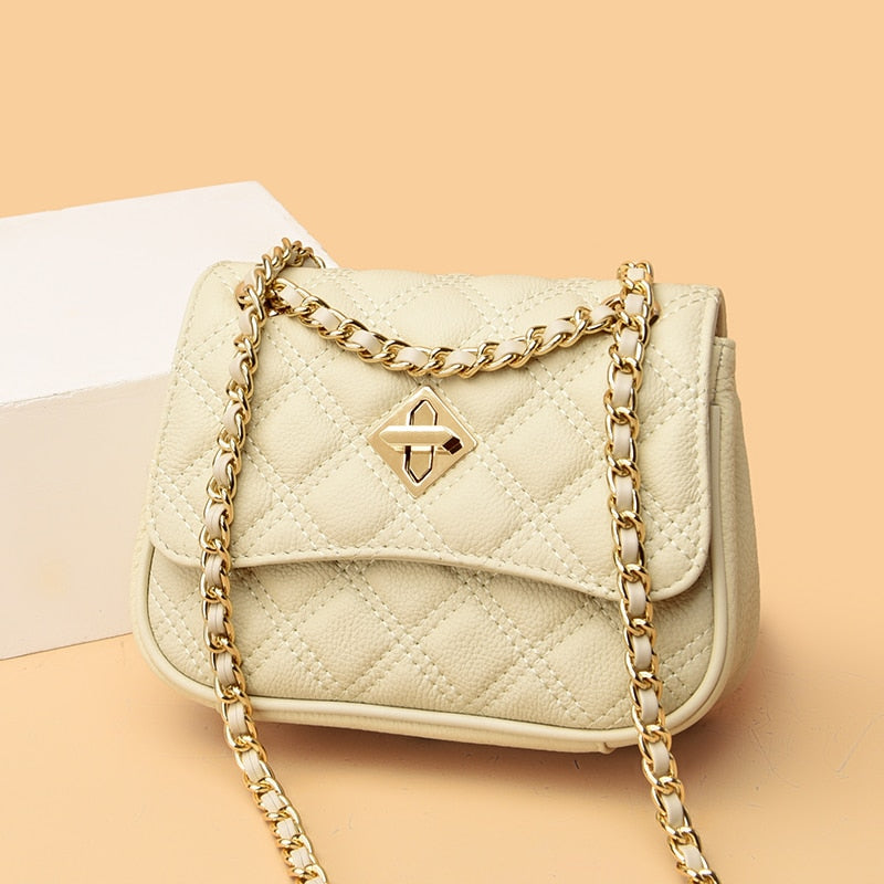 Bolsa Tiracolo Pequena Couro Legítimo Joana