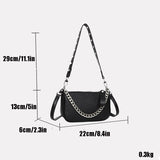 Bolsa Tiracolo Pequena Couro Legítimo Agatha