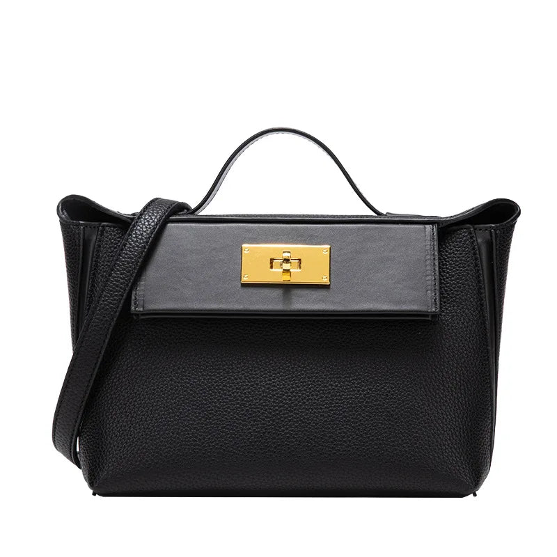 Bolsa Tiracolo Couro Legítimo Amanda