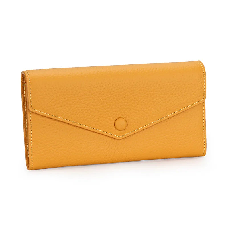 Carteira Envelope Couro Legítimo Chloe
