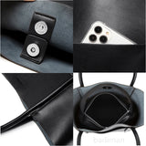 Bolsa Grande Couro Legítimo Alessandra