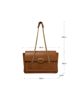 Bolsa Couro Legítimo Marlene