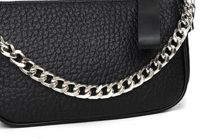 Bolsa Tiracolo Pequena Couro Legítimo Agatha