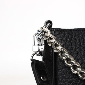 Bolsa Tiracolo Pequena Couro Legítimo Agatha