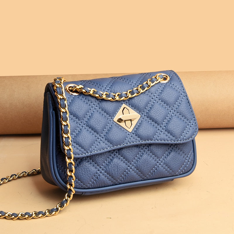 Bolsa Tiracolo Pequena Couro Legítimo Joana