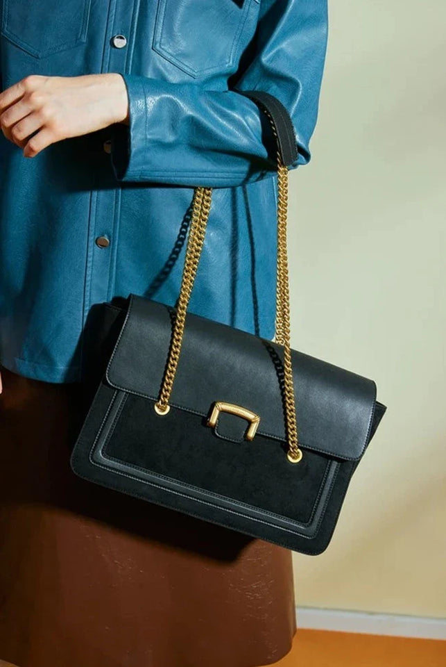 Bolsa Couro Legítimo Marlene